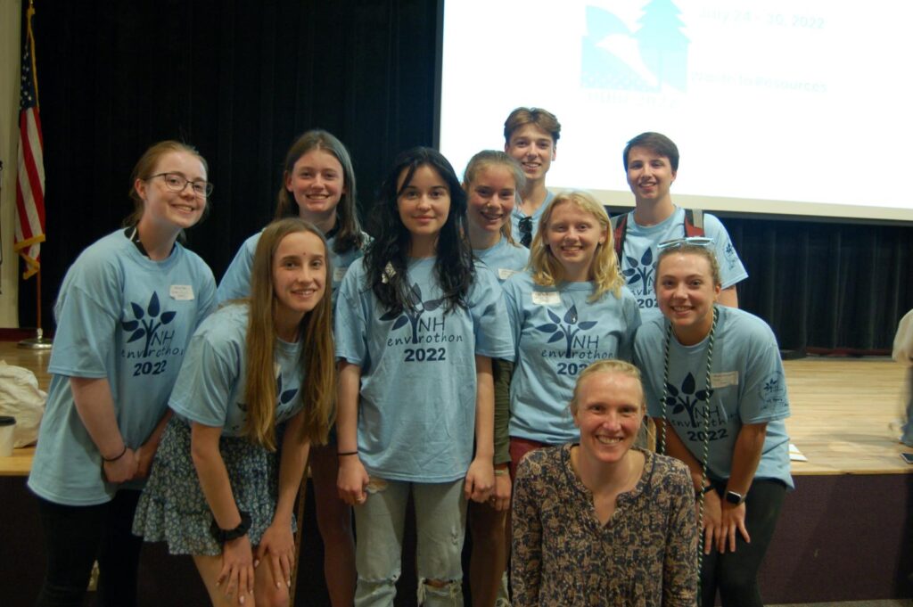 MA students at Envirotheon