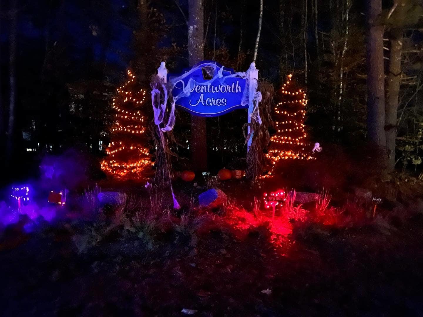 Wentworth Acres neighborhood sign