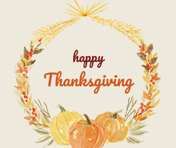 Happy Thanksgiving poster
