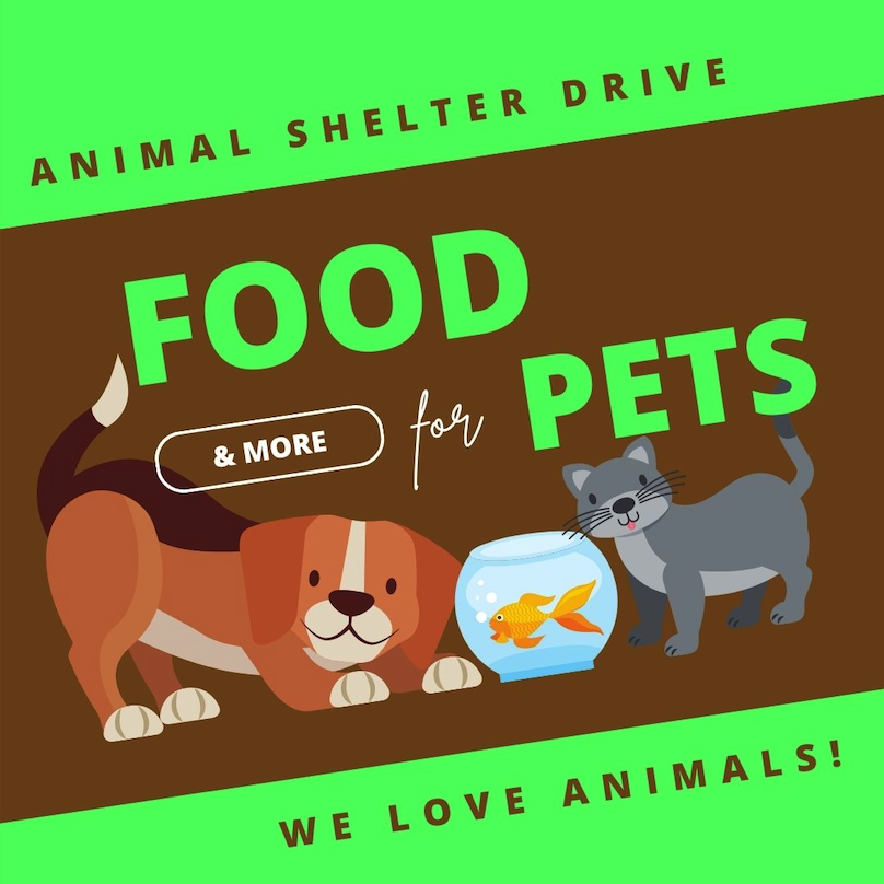 Animal Shelter Drive poster