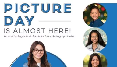 Picture Day is Almost Here graphic.