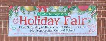 The Moultonborough PTA presents their 52nd Holiday Fair on Saturday December 2, 2023 at Moultonborough Central School from 9am-2pm.